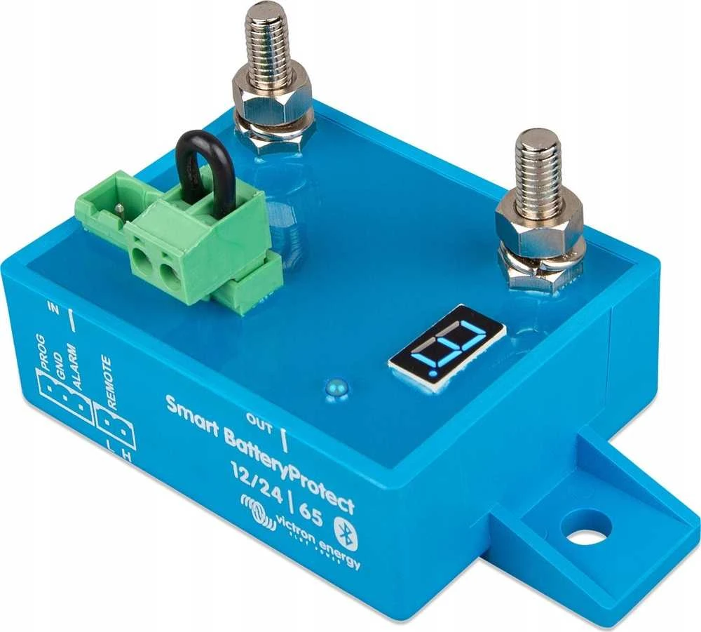 Akumuliatorių apsauga nuo gilaus iškrovimo BatteryProtect 12/24V-65A Victron Energy