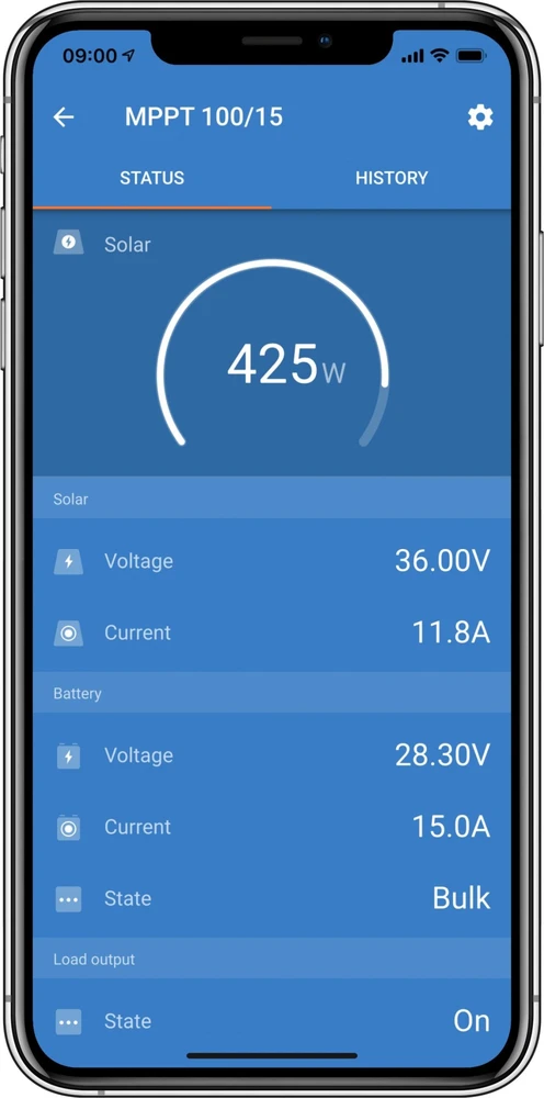 VIG Victron Energy SCC110015060R saulės baterijų įkrovimo valdiklis