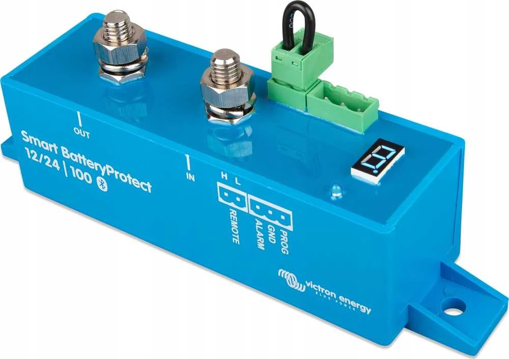 Išmani akumuliatorių apsauga nuo gilaus iškrovimo Smart BatteryProtect 12/24V-100A, Victron Energy