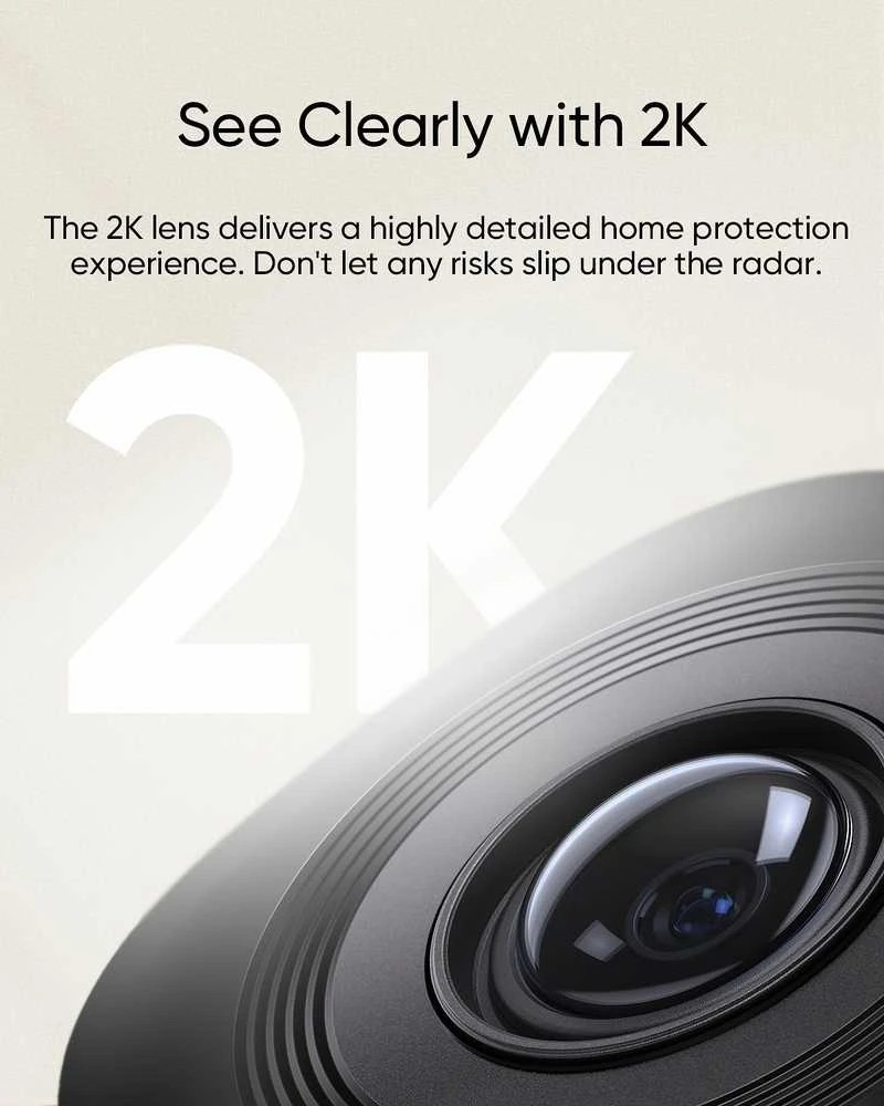 Vidaus stebėjimo kamera Eufy Indoor Cam C220, baltos spalvos
