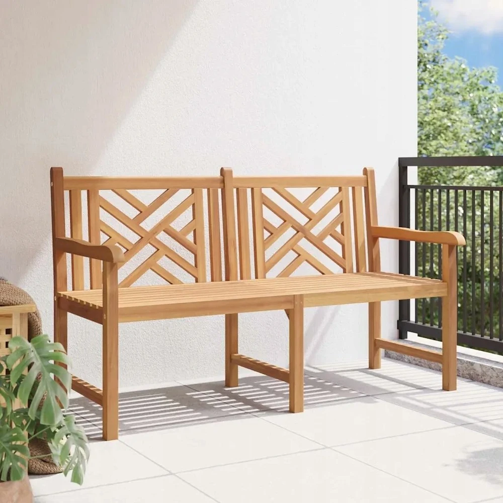 Sodo suolas 150 x 60 x 90 cm Kieto teka medžio