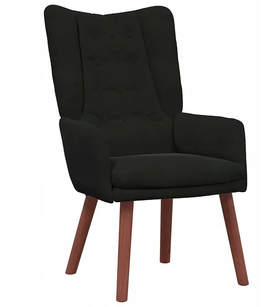 Fotelis krėslas Juoda 63 x 67 x 94 cm Aksomas