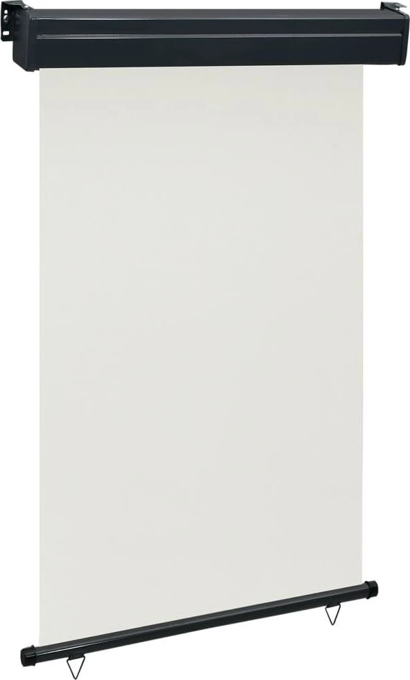 Šoninė balkono markizė, kreminė, 125x250cm