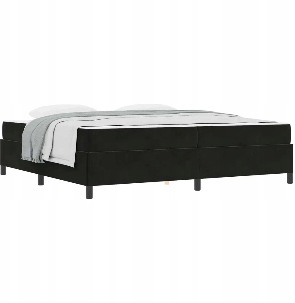 Lovos rėmas Juoda 200 x 200 cm audinys