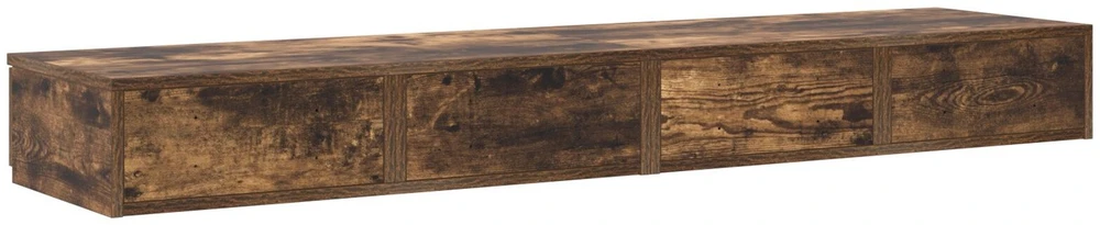Lovos stalčiai Rūkyta ąžuolas 150 x 36,5 x 16,5 cm