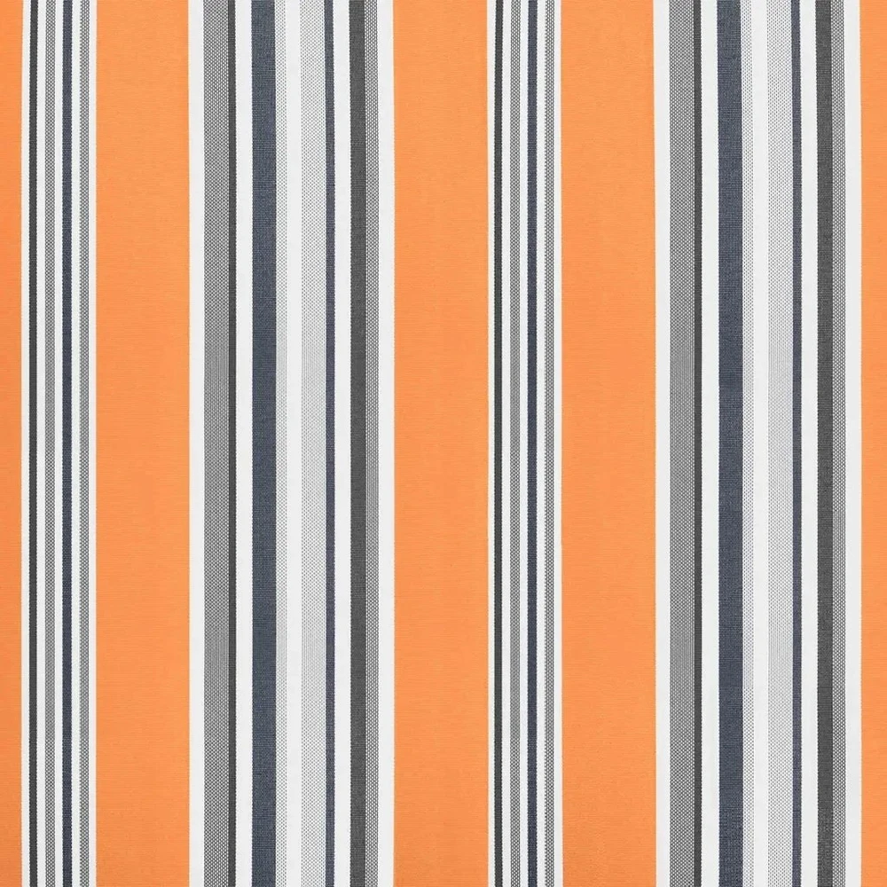 Markizės pakaitinis audinys Mėlynas ir Oranžinis 1000 x 160 cm