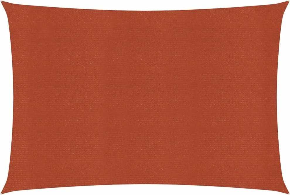 Burė nuo saulės, terakota spalvos, 3,5x4,5m, HDPE, 160g/m²
