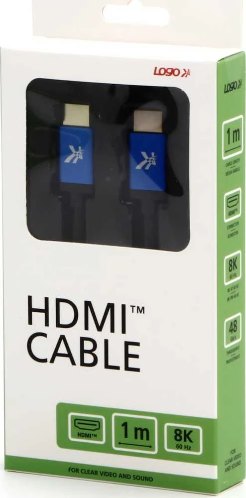 HDMI 2.1 laido pakuotė 1m