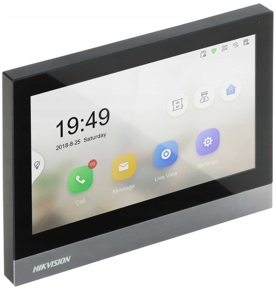 Video intercom monitorius Hikvision DS-KH8380-WTE1