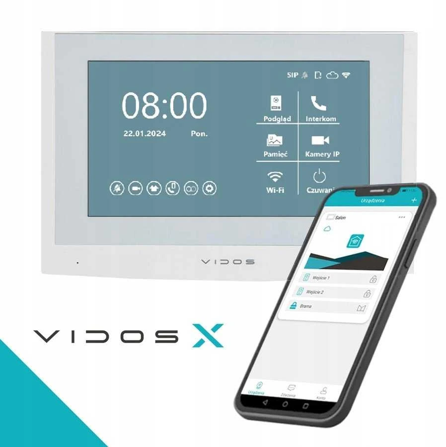 VIDOS 2IP S201-4 lauko skydelis