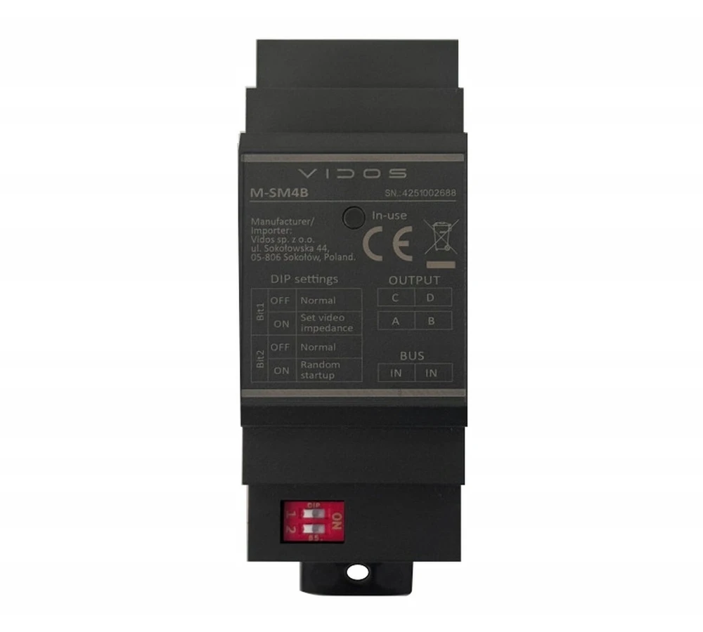 VIDOS DUO M-SM4B funkcinis modulis