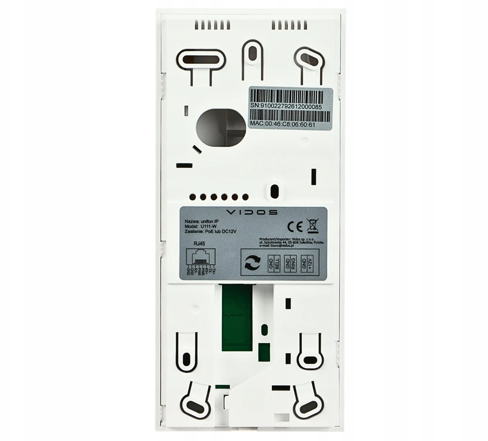 VIDOS Unifon IPX (U111-W)
