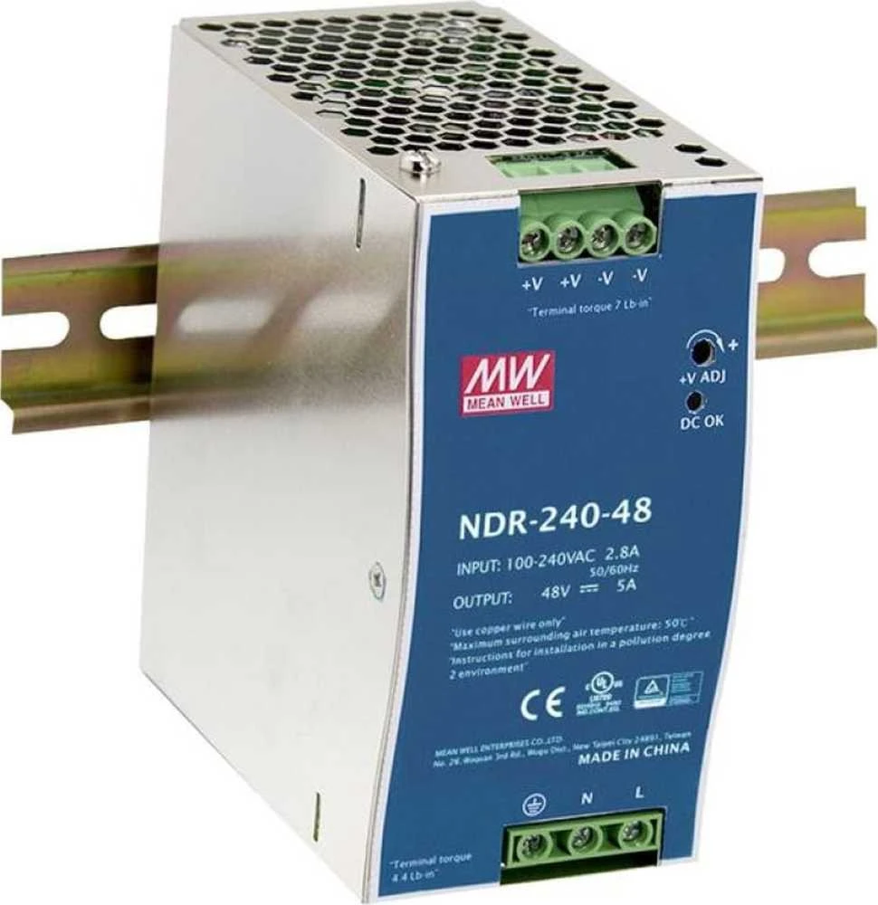 MNW IMPULSINIS MAITINTUVAS NDR-240-24 MEAN WELL