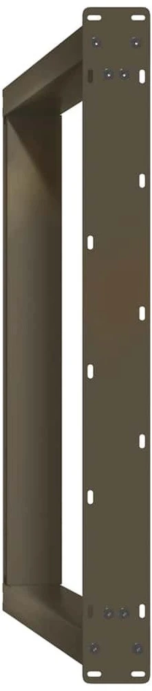 Valgomojo stalo kojelės, U formos, 2 vnt., natūralus plienas, 70x(72-73) cm, plienas