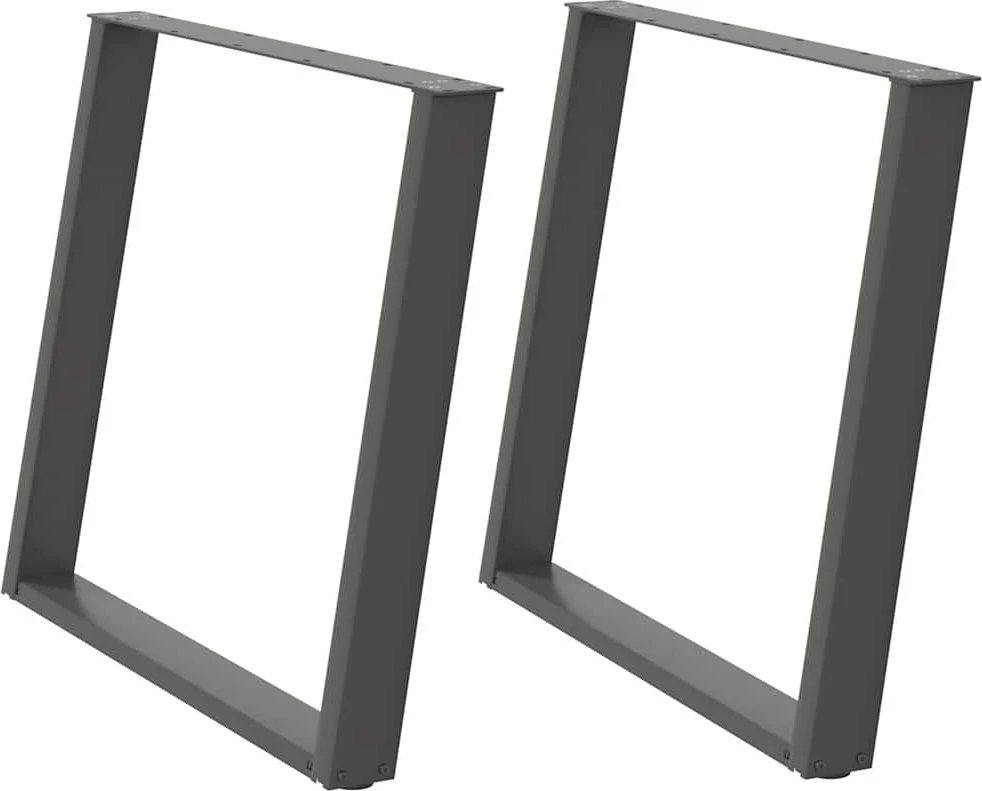 Valgomojo stalo kojelės, U formos, 2 vnt., 100x(72-73) cm