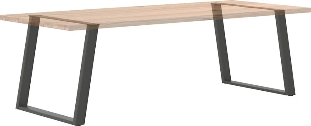 Valgomojo stalo kojelės, U formos, 2 vnt., 100x(72-73) cm