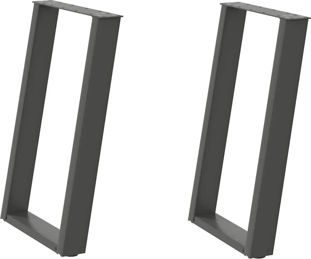 Valgomojo stalo kojelės, U formos, 2 vnt., 60x(72-73)cm
