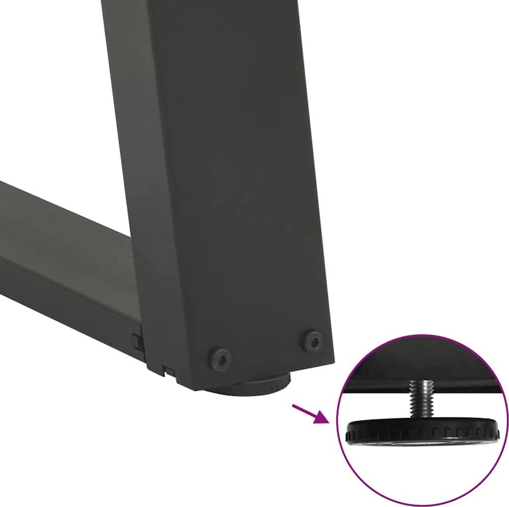 Valgomojo stalo kojelės, U formos, 2 vnt., 60x(72-73)cm