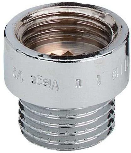 Žalvarinis chromuotas pailginimas VIEGA, d 1/2', , 65 mm