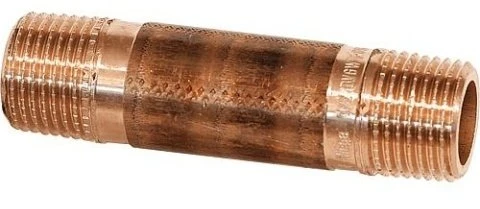 „Viega“ ilgoji jungtis 1/2 x 60 bronzinė / blizgi vamzdžių jungtis