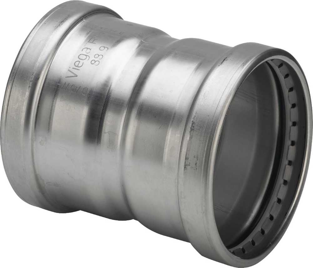 Viega VIEGA Inox muffe 88,9 mmINOX, rustfri stål, SC-Contur