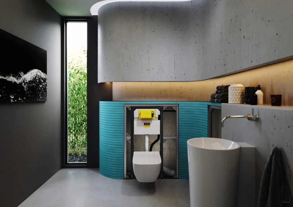 Potinkinio WC rėmo laikikliai Viega 678630