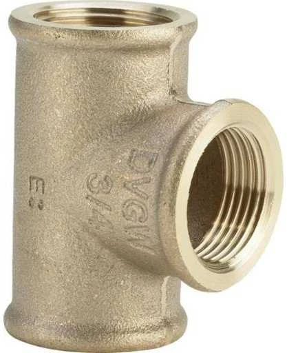 Viega T-stykke 2" rødgods