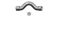Viega varinis nipelis 15 mm aplinkkelio 95085 - 102159