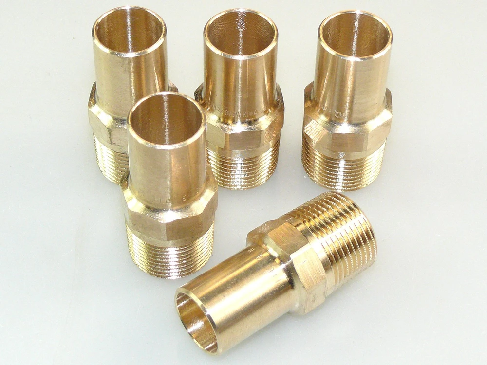 VIEGA Sanpress įdėklas 3/4"-22 mmf pistoleto metalo nipelis/nipelis