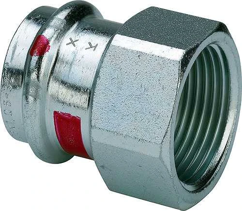 „Viega SC-Contur“ adapteris 22 mm x GW 1 colio cinkuoto plieno - 642167