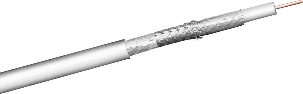 Kabelis RG6 Spacetronik DOKA 4K CU Trishield 250m
