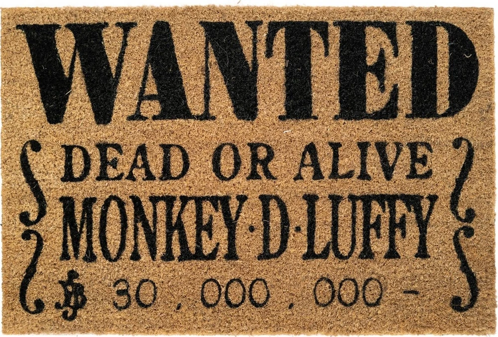 Other Brand Vienetas – Monkey D. Luffy durų kilimėlis (40 x 60 cm)