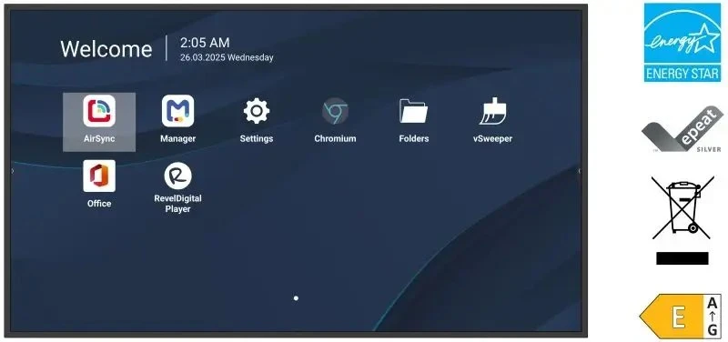 Monitorius Interaktyvi sistema ViewSonic CDE5514-2C