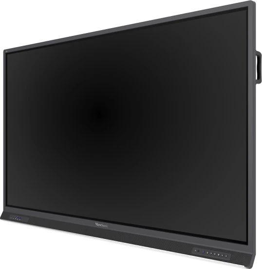 „Viewsonic IFP“, 75 colių (3840 x 2160), 33 daugiataškių lietimui jautrių ekranų, 7H, 350 nitų, 8 GB RAM / 64 GB atminties, „Android 9“, OPSx1, „Wi-Fi“ lizdasx1, HDMI įvestisx3, HDMI išvestisx1, VGAx1, DPx1, SPDIFx1, USB-Ax5, USB-Bx2, USB-Cx1, ausinėsx1, kompiuterio garsasx1, RJ45x1, RS232, Juodas