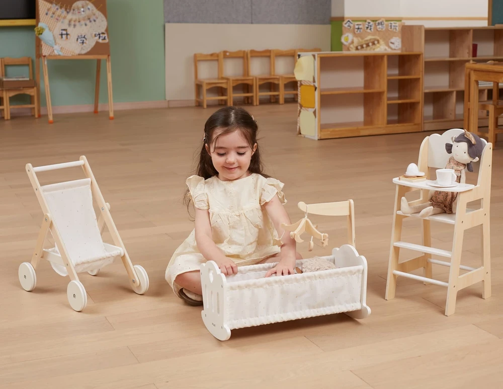 Viga Toys VIGA Lėlių Medinė Kolyvė PolarB