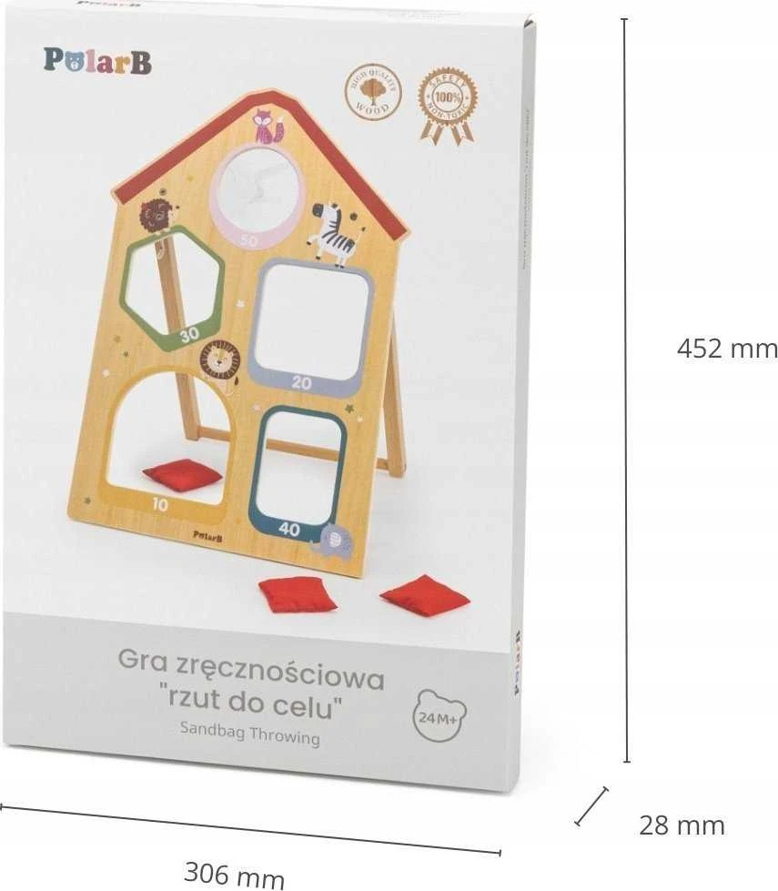 Viga 44272 PolarB Arkadinis žaidimas – mesti į taikinį