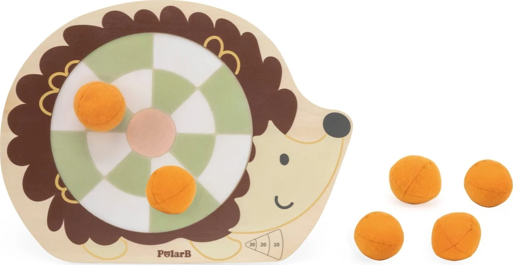 Viga Toys VIGA 44242 PolarB medinis arkadinis žaidimas ežiukas