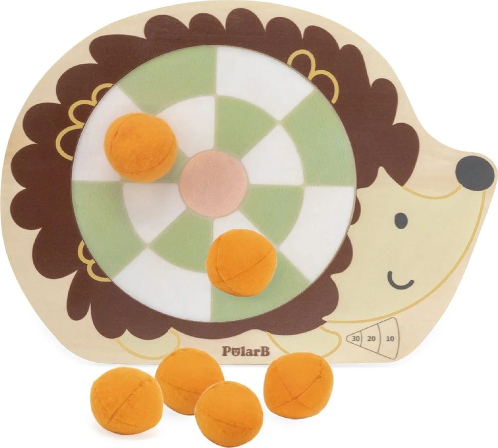 Viga Toys VIGA 44242 PolarB medinis arkadinis žaidimas ežiukas