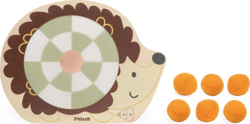 Viga Toys VIGA 44242 PolarB medinis arkadinis žaidimas ežiukas