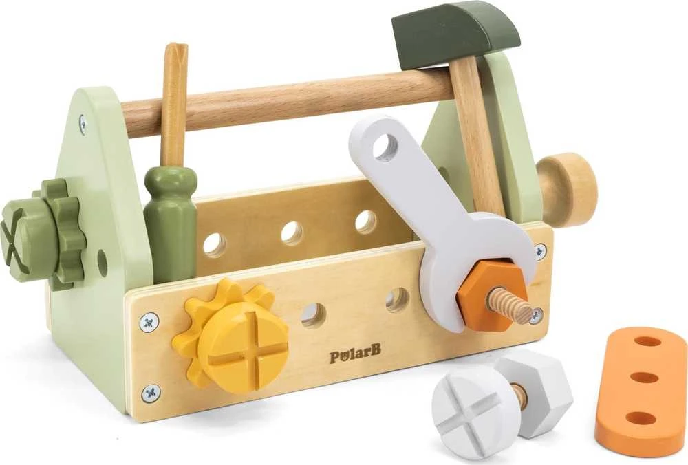 Viga Toys Viga Medinis Įrankių Rinkinys PolarB