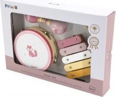 VIGA PolarB rožinis muzikinių instrumentų rinkinys
