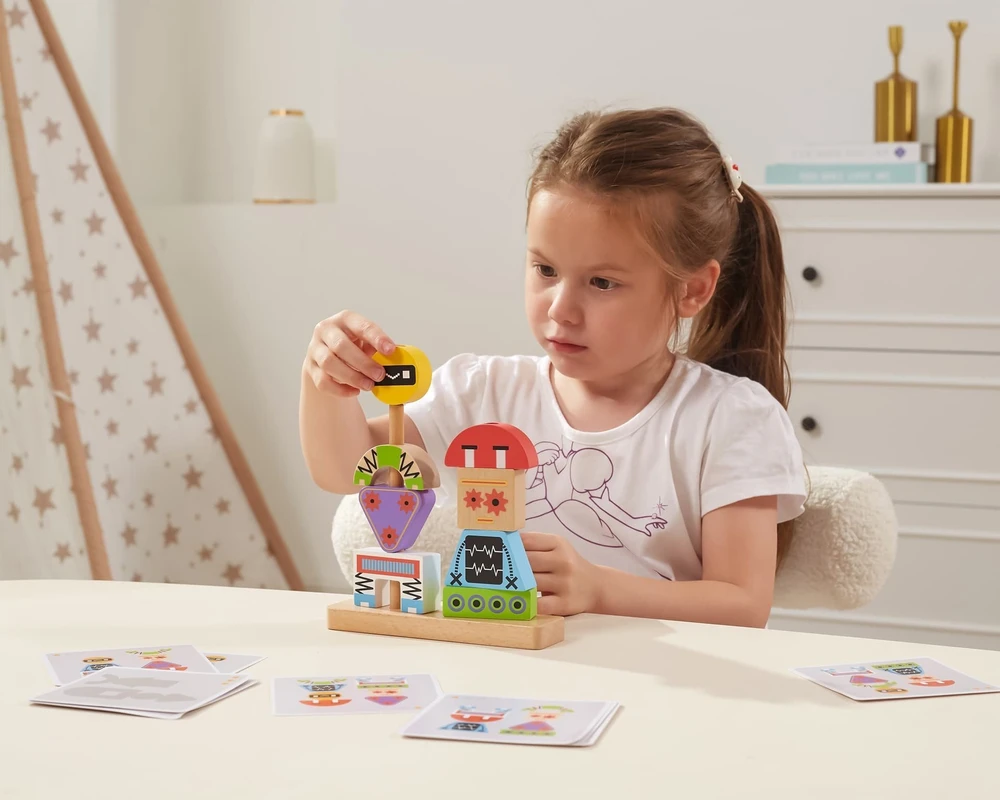 VIGA Robotų konstruktorius Piramidė 8 el.