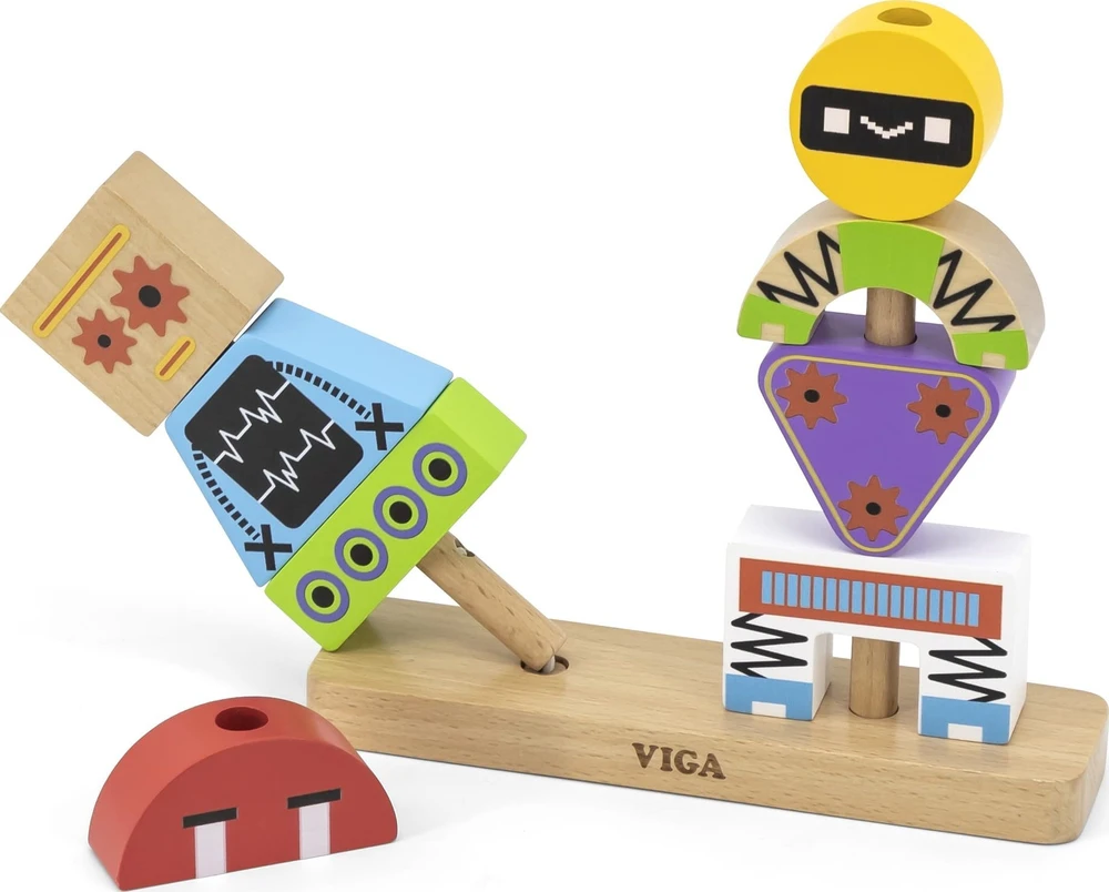 VIGA Robotų konstruktorius Piramidė 8 el.