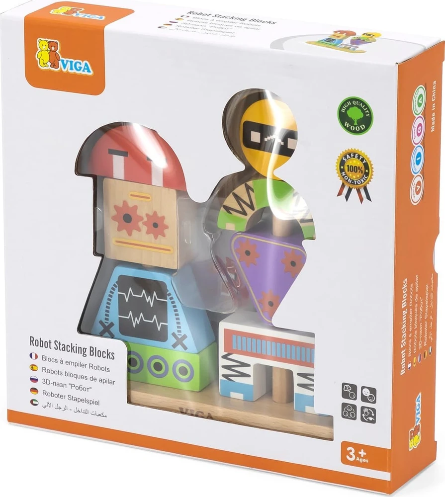 VIGA Robotų konstruktorius Piramidė 8 el.