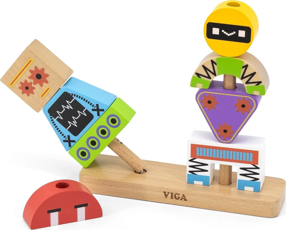 VIGA Robotų konstruktorius Piramidė 8 el.