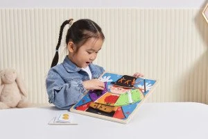 Viga 44672 Magic Dress-Up įgūdžių lenta