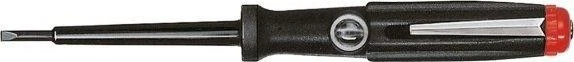 Wiha Wiha 150-250V plokščias juodos įtampos mėginių ėmiklis, 3mm x 60mm 5557 00456