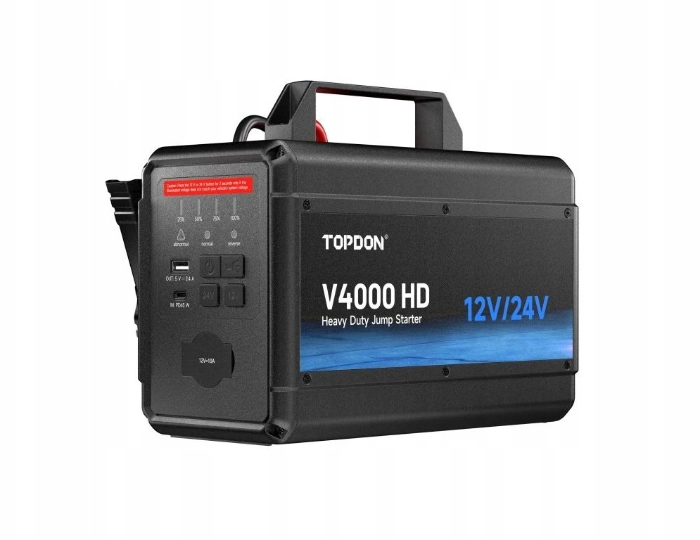 Vik TOPDON Car Jump Starter V4000 HD (TOPJSV40HD)