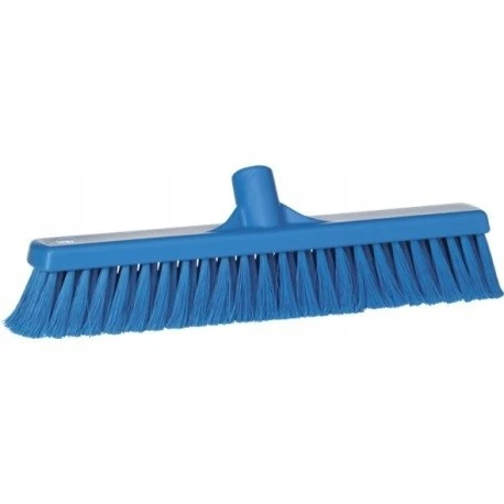 Vikan Miotła 41 cm mėlynas PP/stainless steel soft slotted (31783)