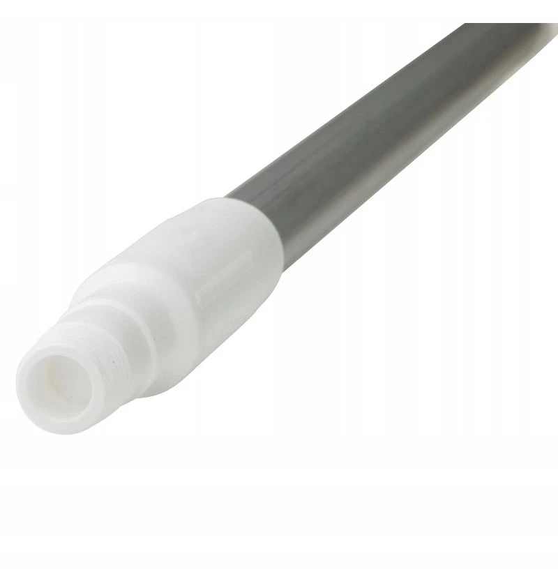 Vikan Telescopic handle with thread, , baltas, aluminum/PP, 125-181 cm